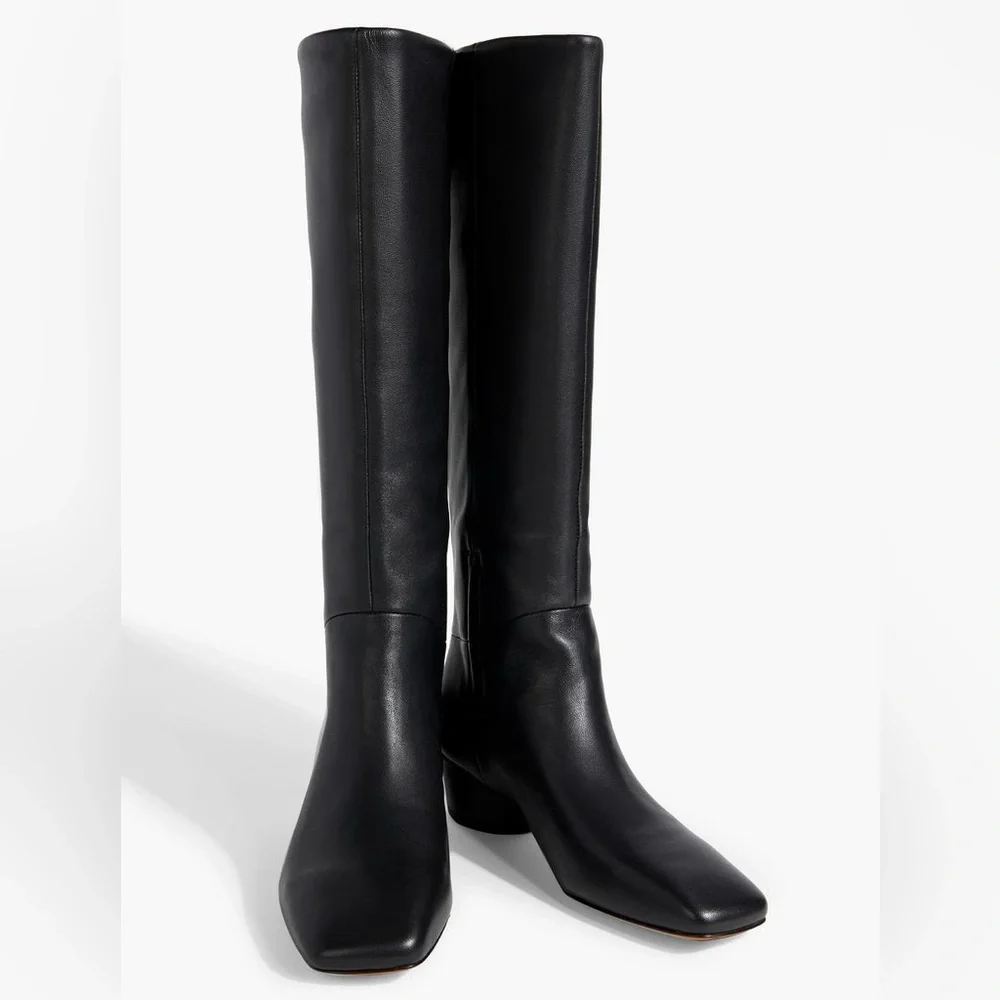 Vince Ramona Leather Knee-High Boots